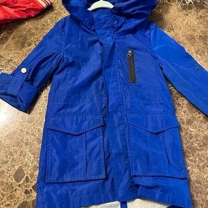 Mackage Blue Hooded Jacket